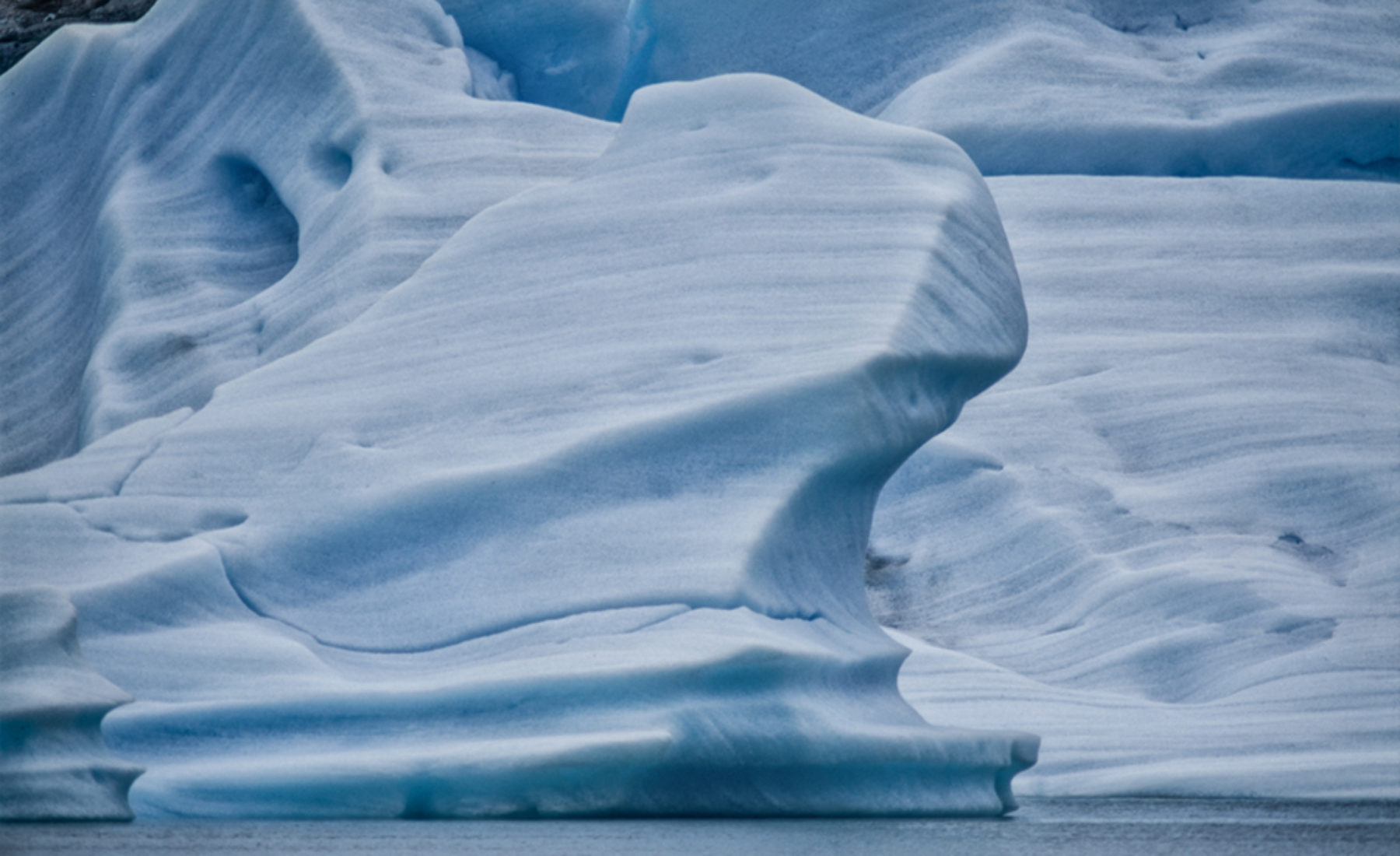 Grey Glacier: The Vanishing Geometry of Ice