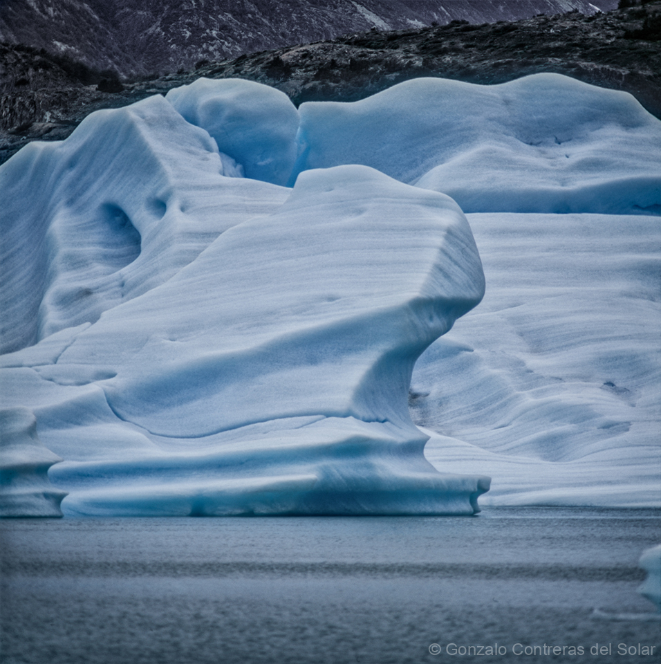 Grey Glacier: The Vanishing Geometry of Ice