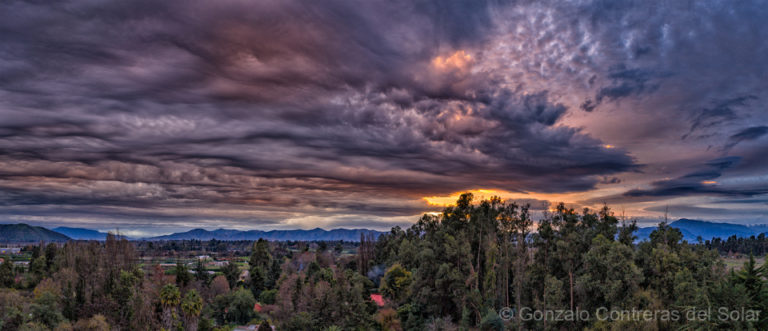 Clouds at Calera de Tango