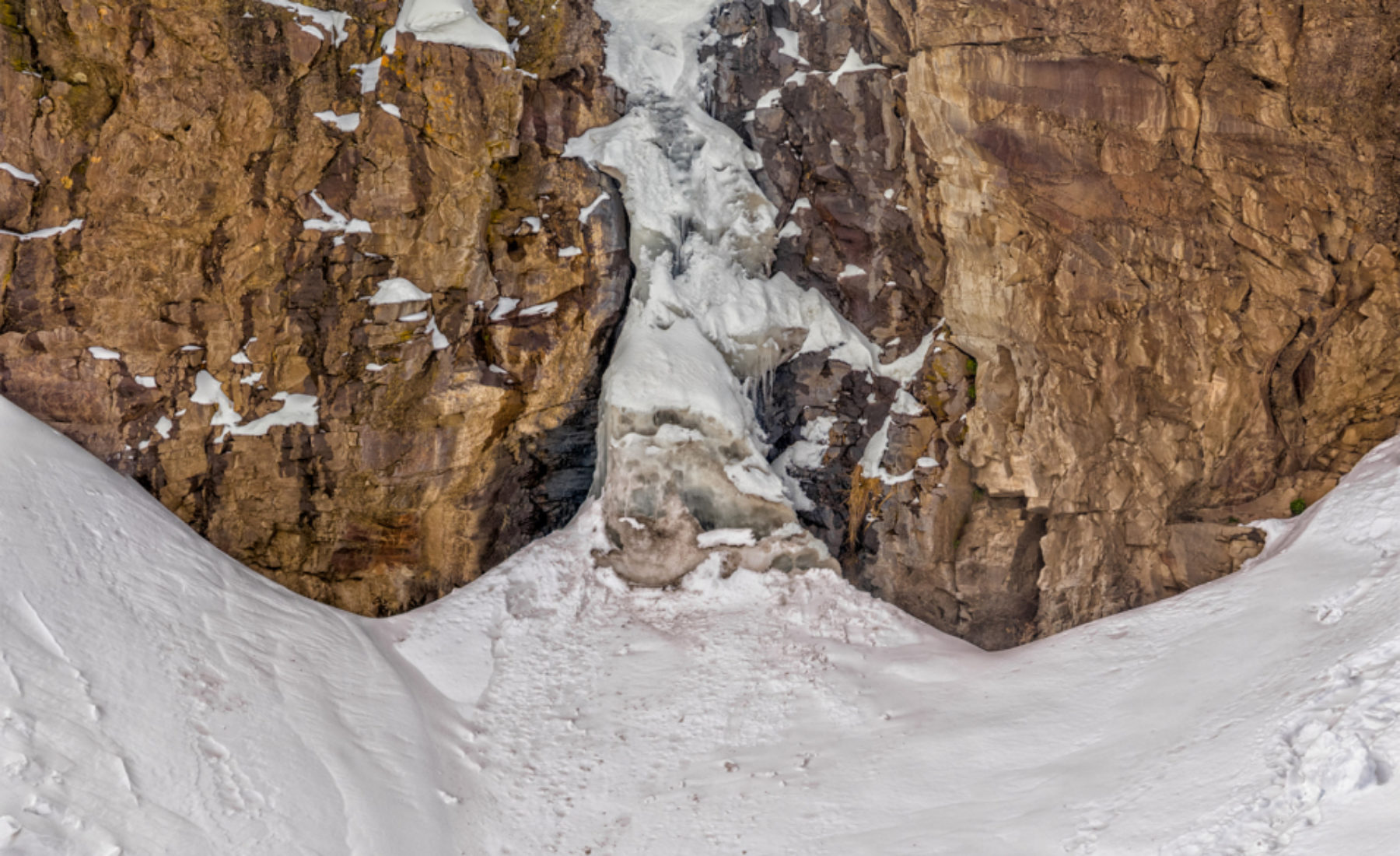 Valle Nevado Waterfall Photography 