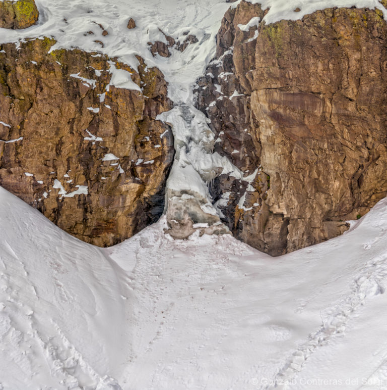 Valle Nevado Waterfall Photography 